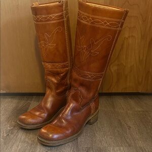 Vintage 1970’s Longhorn Camp Boots